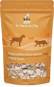Kito Freeze Dried Tavuk Göğüs Kedi Ödül Maması%100 Doğal, Glutensiz 30 gr(Cat Treat)