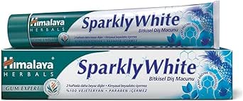 Himalaya Since 1930 Işıltılı Beyazlık Bitkisel Beyazlatıcı Diş Macunu, Florürsüz, Parabensiz, Bitkisel Enzim, 75 ml