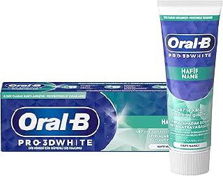 Oral-B Pro 3D White Hafif Nane Diş Macunu 75 ml