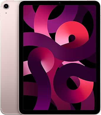 Apple 2022 iPad Air (10.9 inç, Wi-Fi + Cellular, 64 GB) – Pembe (5. nesil)