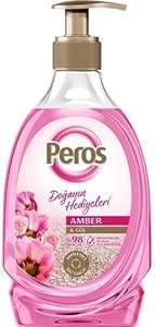 Peros Doğanın Hediyeleri Amber %26 Gül Sıvı Sabun 400 G