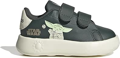 adidas Unisex Çocuk ADVANTAGE MANDALORIAN J Ayakkabı LEGIVY/OWHITE/MISJAD 37 1/3