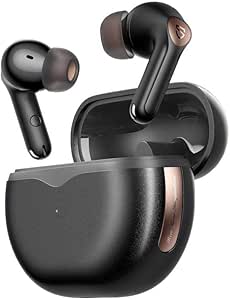 SoundPEATS Air4 Pro Aptx 5.3 Hibrit Aktif Gürültü Önleme Bluetooth Kulak İçi Kulaklık – Siyah