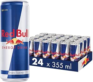 Red Bull Enerji İçeceği 355 ml (24’lü Paket, 355 ml x 24 Adet)