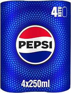 Pepsi Kola Kutu 4 x 250 ml