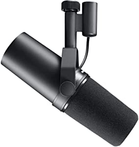 Shure SM7B Dinamik Stüdyo Vokal Mikrofonu, 50Hz – 20 kHz