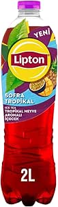 Lipton Ice Tea Tropikal Meyve Aromalı Soğuk Çay, Pet, 2 Litre
