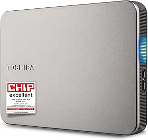 Toshiba Canvio Flex 2.5″ 2TB USB 3.2 Gen-1 + Type-C + Type-A (HDTX220ESCAA) Taşınabilir Harici Sabit Disk