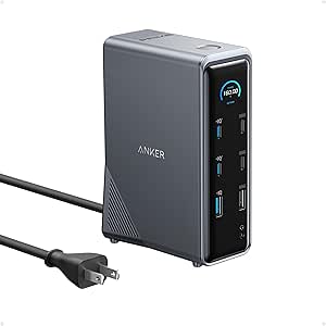 Anker Prime 14-in-1 160 W Şarj İstasyonu A83B6, Gri