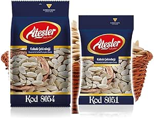 Ateşler Kuruyemiş Kabak Çekirdeği Beyaz Kavrulmuş 65 gr