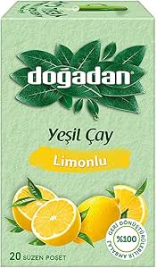 Doğadan Limonlu Yeşil Çay