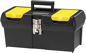 Stanley Millenium alet kutusu (16 inç, çıkarılabilir raflı, iki düzenleyici, metal kilit, plastik kapamalı 1-92-065