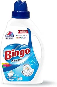 Bingo Sıvı Deterjan 2600 ml, Renkli & Beyaz, Beyaz Sabun