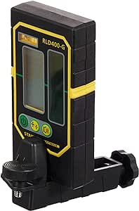 Stanley – FatMax yeşil döner lazer FMHT1-74266 için LD400-G alıcı (çalışma alanı 600 m’ye kadar, 2 hassasiyet seviyesi, koruma sınıfı IP 66)