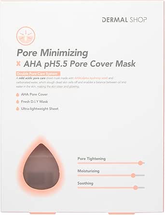DERMAL Shop Gözenek Azaltan X Aha Ph5.5 Gözenek Küçültücü Maske 25 gr * 5 Adet