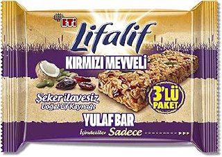 Eti Lifalif Kırmızı Meyveli Yulaf Bar 3 x 35 g