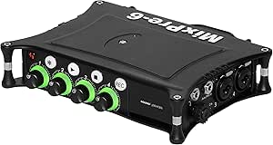 Sound Devices Mixpre-6 II Taşınabilir 32-Bit Çok Kanallı Ses Kaydedici/mikser ve USB Ses Arabirimi