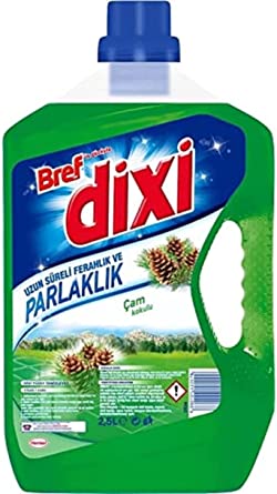 Bref Dixi Çam Kokulu 2500 ml Yüzey Temizleyici (1 x 2500 ml)