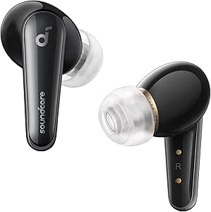 Soundcore by Anker Liberty 4 TWS Bluetooth 5.3 Kulaklık, Hibrit Aktif Gürültü Önleme, A3952, Gece Yarısı Siyahı