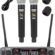 Lastvoice Lv-502EE UHF Dijital 2×24 Kanal Çiftli EL Telsiz Kablosuz Mikrofon