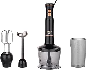 Stilevs SGH22181 Kendo Plus El Blenderı Seti, Siyah/Bakır, Standart