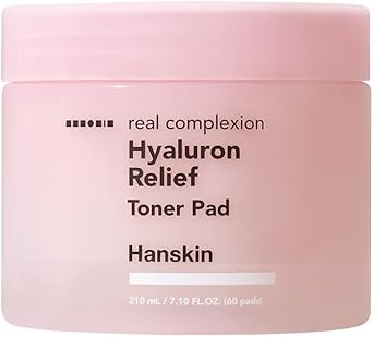 Hanskin Hyaluron Relief Toner Pad-rahatlatıcı-nemlendirici-yatıştırıcı Toner Ped 210ml (60PCS)