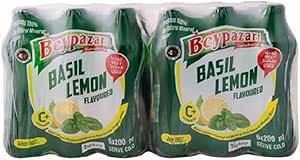 Beypazarı Fesleğen-Limonlu Maden Suyu (24x200ml)