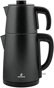Karaca Gastro Dem Çay Makinesi Shiny Black