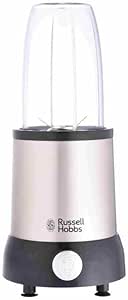Russell Hobbs Mikser [çok fonksiyonlu stand mikser] NutriBoost (5 BPA içermeyen ve bulaşık makinesinde yıkanabilir kaplar+kapak, 22.000 rpm, 0.9 hp motor dahil) elektrikli, smoothie makinesi 23180-56