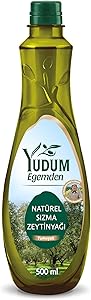 Yudum Egemden Yumuşak Lezzet Sızma Zeytinyağı, Pet, 500 Ml