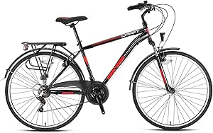 Geroni CRAFT – 26″ CITY – 18,5′ – 21 Vites – V.B. – Siyah-Kırmızı