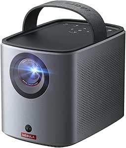 NEBULA by Anker Mars 3 Air, 1080p, 400 400 ANSI lümen, Dolby Audio, Netflix Tarafından Lisanslanan Dünyanın İlk Taşınabilir Google TV Projeksiyon Cihazı