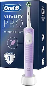 Oral-B Şarjlı/Elektrikli Diş Fırçası Vitality Pro Lila Koruma ve Temizlik