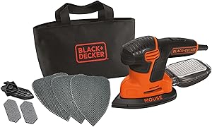 Black + Decker Ka2000-Qs Mouse Zımpara, Çok renkli, 120 W