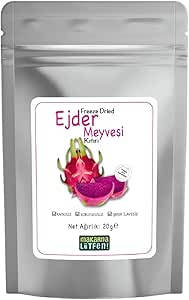 Ejder Kuru Meyve Cipsi Dondurularak Kurutulmuş Freeze Dried Meyve Kıtırı (20 g)