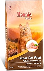 Bonnie Basic Yetişkin Tavuklu Kedi Maması 10 kg