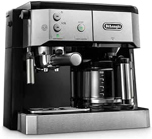 De’Longhi COMBI KAHVE MAK BCO421.S, Gümüş/Siyah