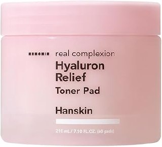 Hanskin Hyaluron Relief Toner Pad-rahatlatıcı-nemlendirici-yatıştırıcı Toner Ped 210ml (60PCS)