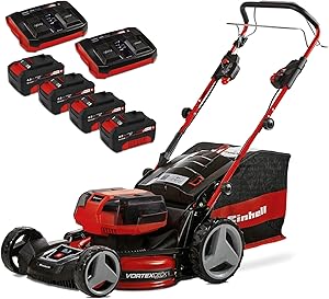 Einhell GE-CM 36/47 S HW Li (4×4,0Ah), Akülü Çim Biçme Makinesi