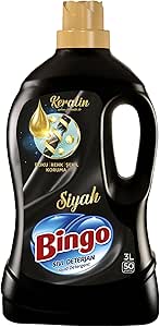 Bingo Siyahlar Keratinli 50 Yıkama Sıvı Çamaşır Deterjanı ( 1 x 3000 mL)