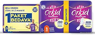 ORKID Platinum Trio Normal, Gece, Hijyenik Ped