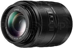 Panasonic H-FSA45200E Lumix G Vario 45 – 200 mm/f4.0 – 5.6 II/o.i.s. Siyah