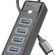 ORICO Type-C to USB-A 3.0 4 Portlu Ultra Slim USB Çoklayıcı Hub Siyah