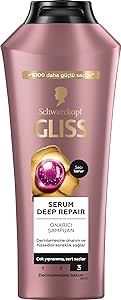 Gliss Serum Deep Repair Biotin Kompleksi ve Şakayık Çiçeği Özlü Şampuan 400ml
