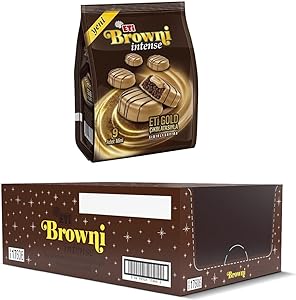 Eti Browni Intense Mini Gold Çikolatalı Kek 135 g x 12 Adet