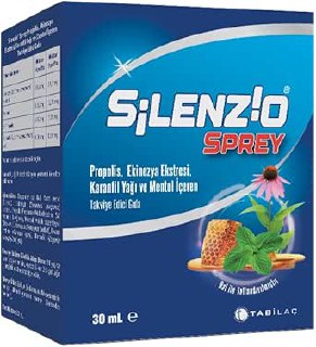 Tab İlaç Silenzio Sprey 30 Ml