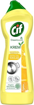 Cif Krem Yeni Nesil Yüzey Temizleyici Limon 750 ml