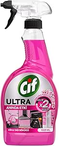Cif Ultra Sprey Sakura Parfümlü Kir ve Yağ Sökücü 1025 ml