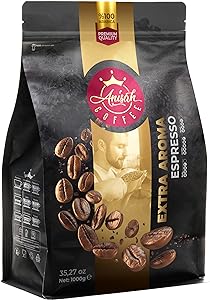 Anisah Coffee Extra Aroma Espresso Çekirdek Kahve, 1000Gr