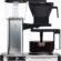 Moccamaster Select Filtre Kahve Makinesi Cam Potlu, 1.25 L Kapasite, Parlak Gümüş, 1520W
